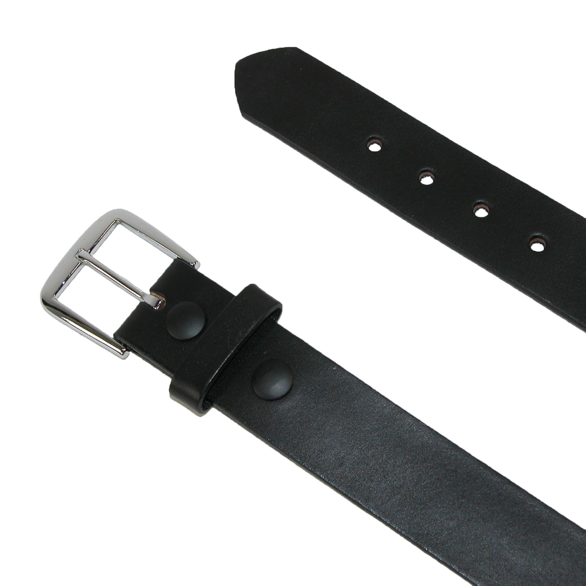 Boston Leather Men's Big & Tall 1 1/2 Inch Bridle Belt
