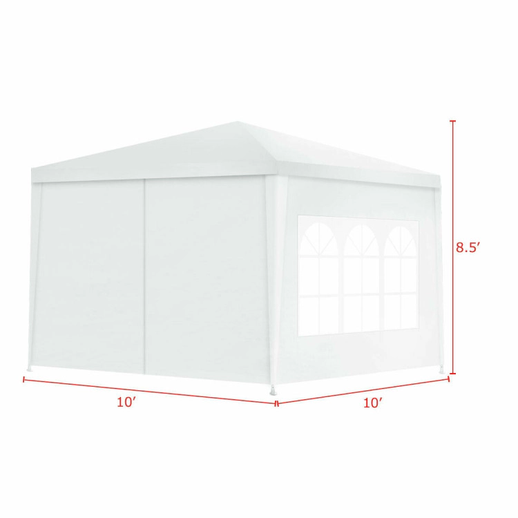 Hivvago Pop-Up Canopy Tent with Sidewalls