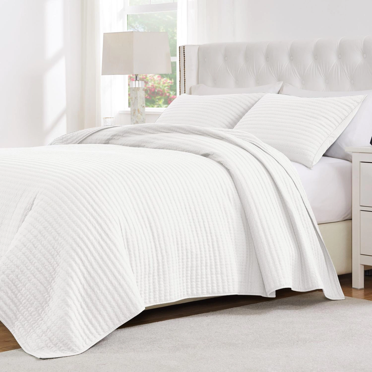 Greenland Home Fashions Vineyard Luxurious Modern Design Quilt Bedding Set 2 Piece