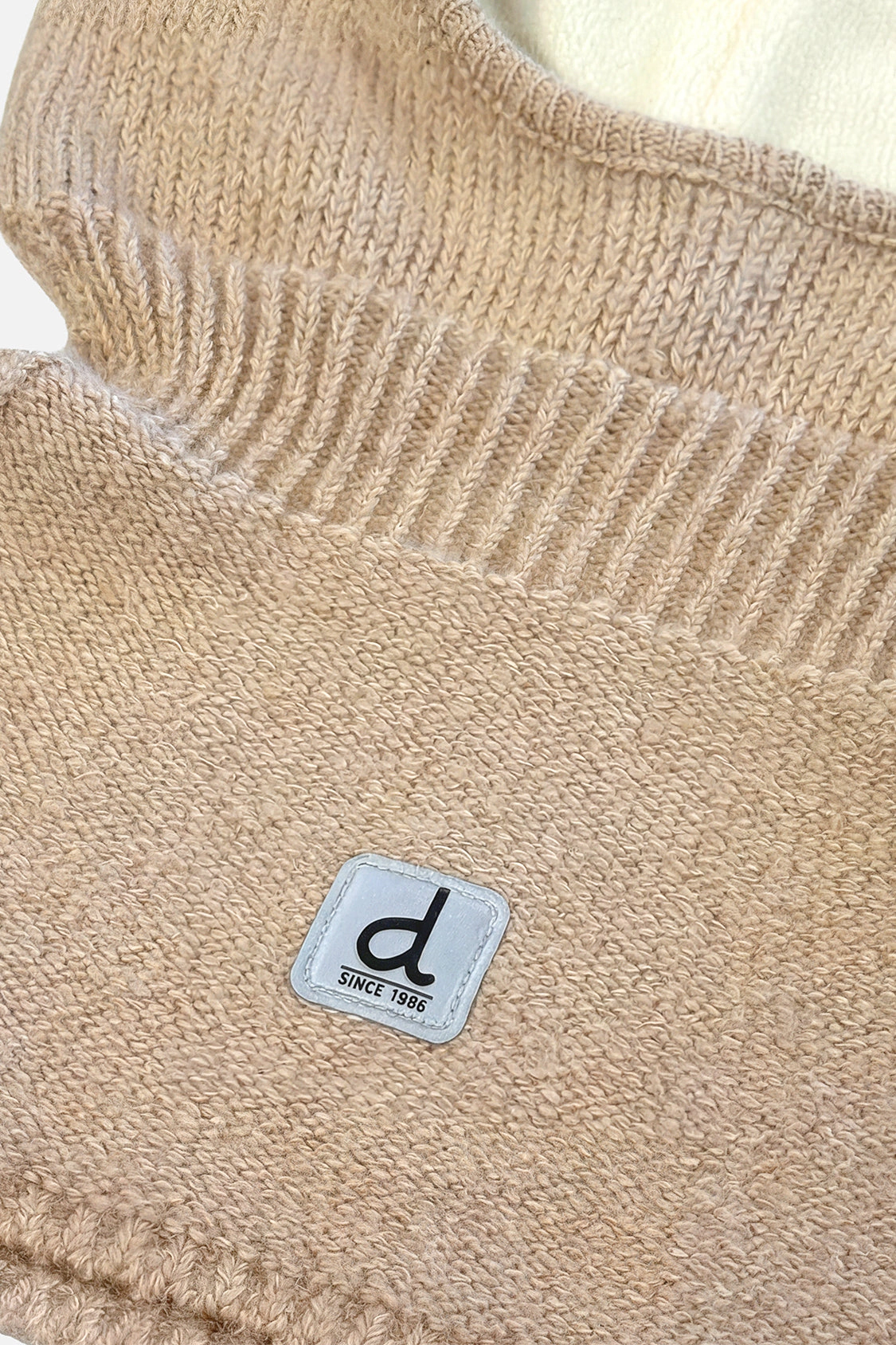 Deux par Deux Unisex Bear Ear Knit Balaclava