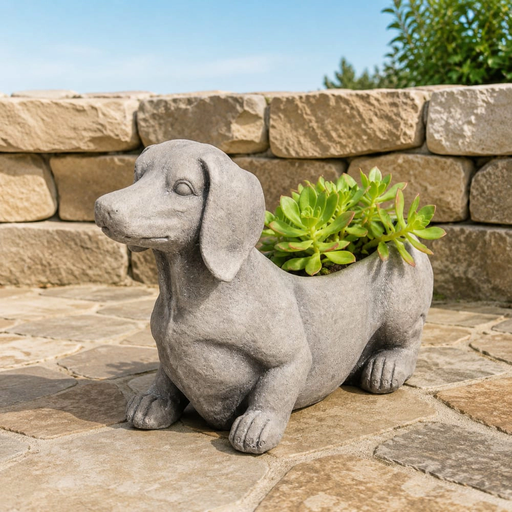 WOW PIONEER Durable Rectangular Outdoor Planter
