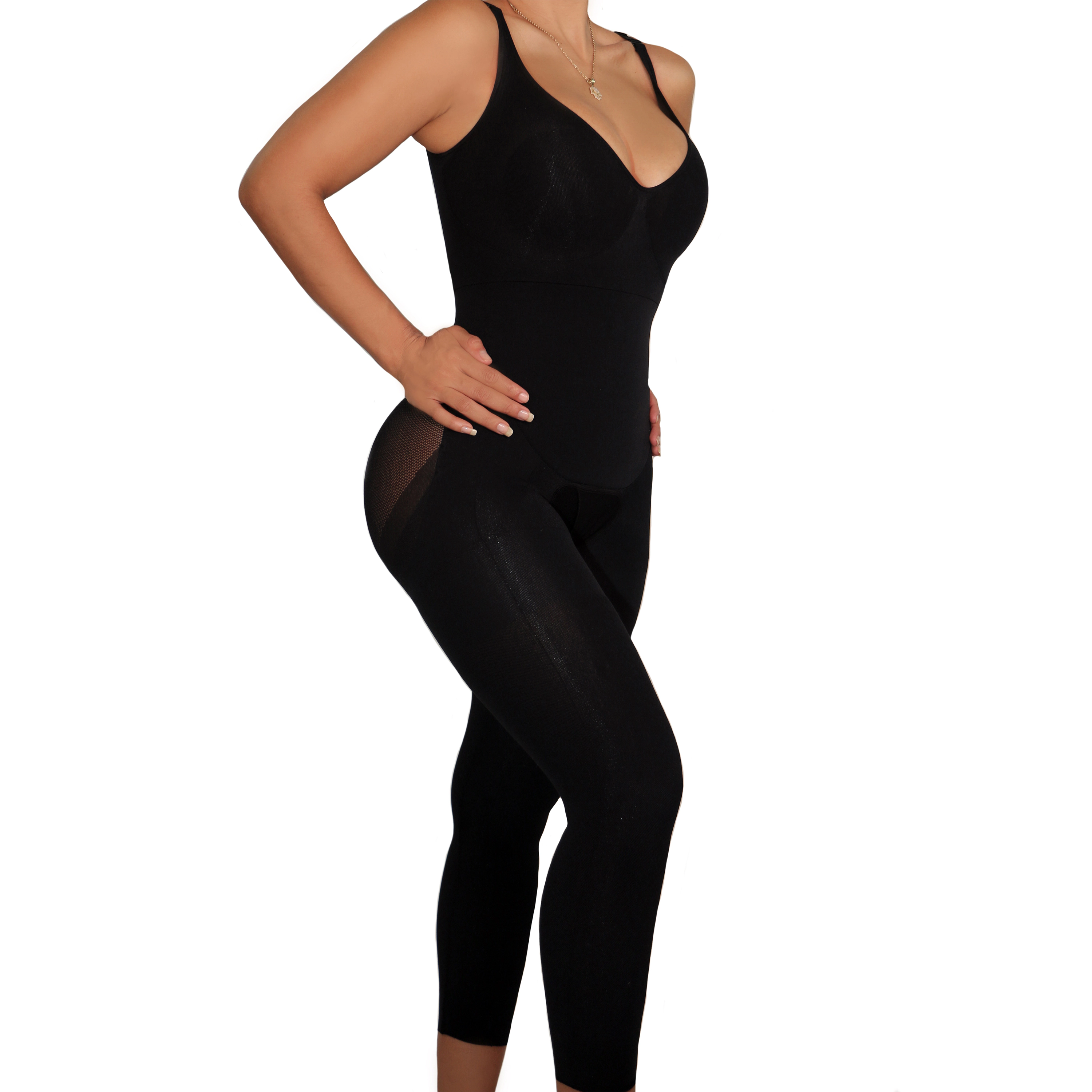 Yahaira Women's Happy Shapewear No.7 Bodysuit Capris