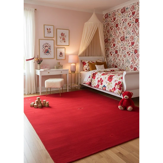 Magic Rugs Red Tribal 9X12 Gabbeh Modern Rug, Color: Trible Red/cherry ...