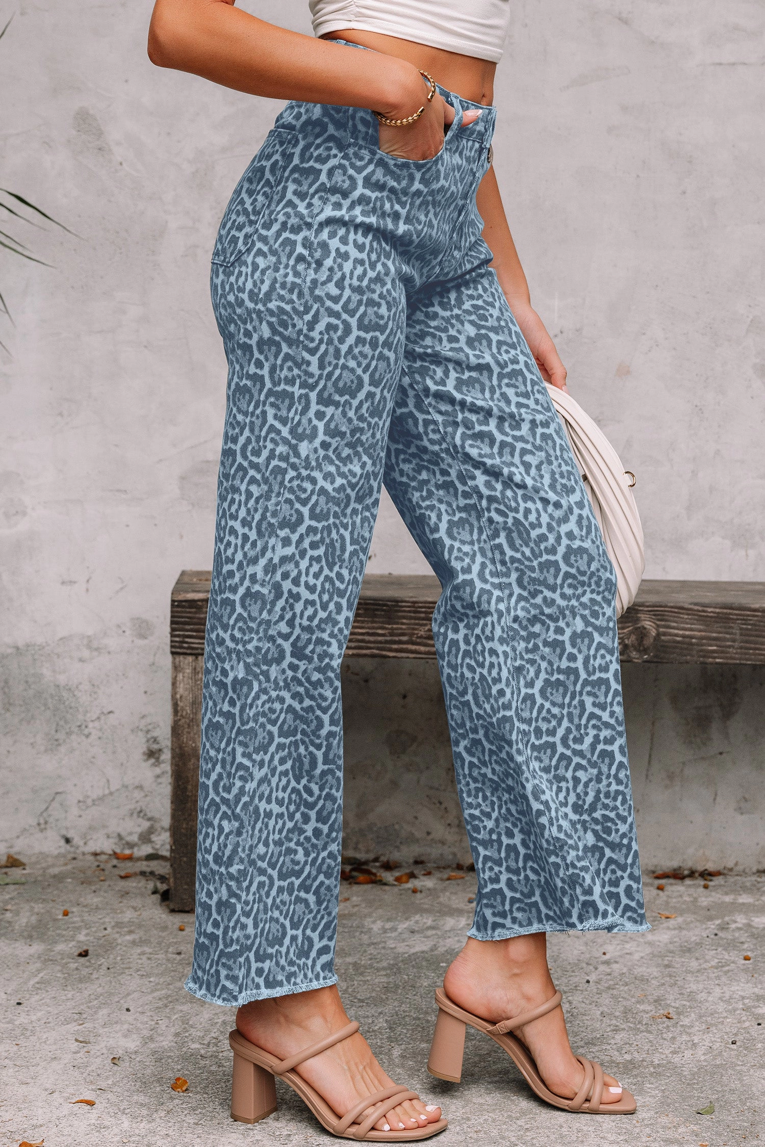 Threaded Pear Women's Gwendolyn Leg High Waist Jeans
