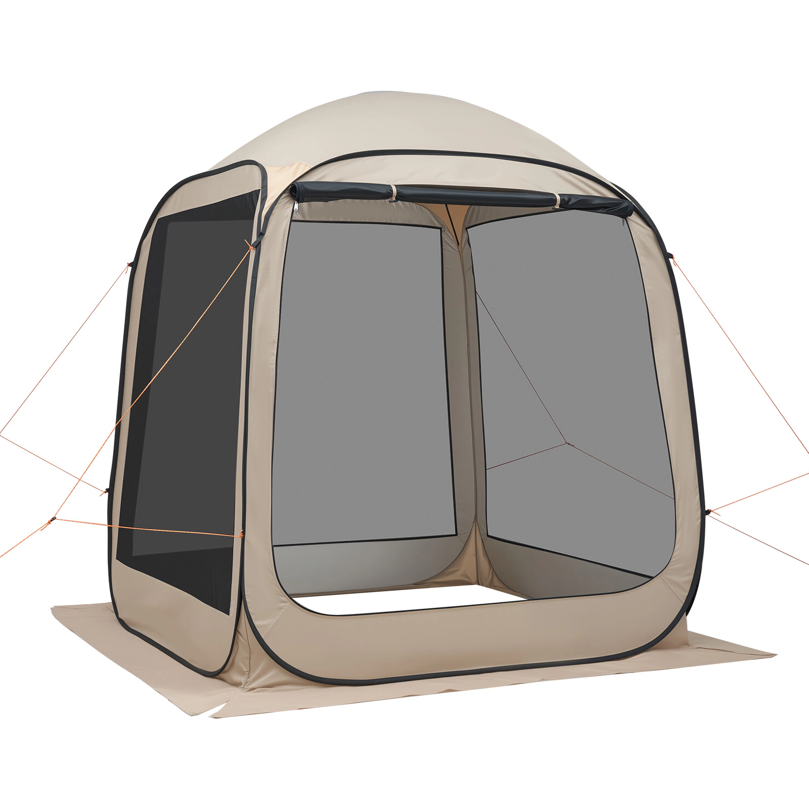 HONGGE Screen House Tent Pop Up Screen Tent Portable Screened in Canopy with Carry Bag Netting Sides Ground Stakes for