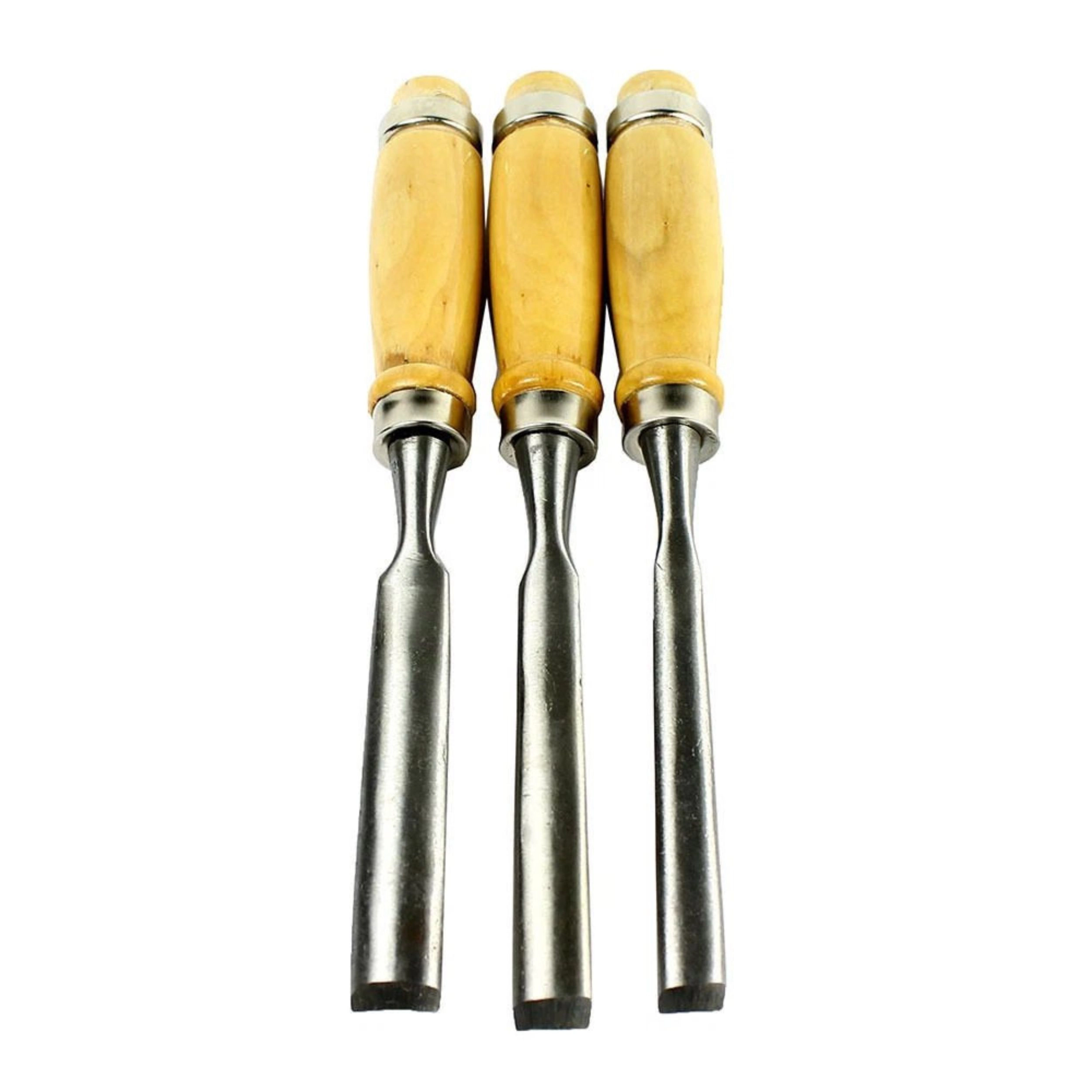 Home Collection 12 Piece Wood Carving Chisel and Gouge Tool Set