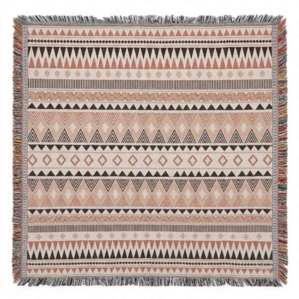 Technopliance Extra Large Boho Beach Blanket Towel 70 x 70 Inch