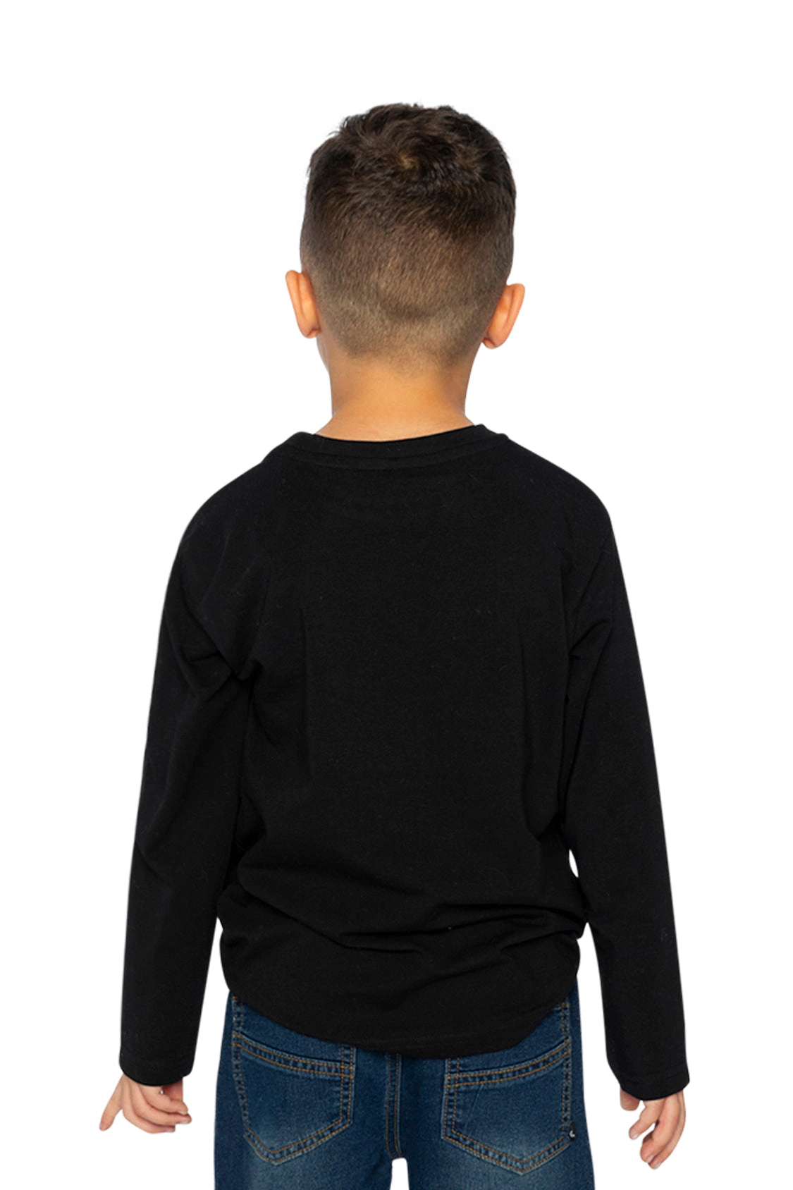 Deux par Boys Organic Cotton Long Sleeve T-Shirt