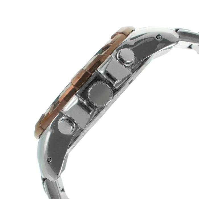 Peugeot Men's Decorative Chrono Sub-Dials Sports Watch with Calendar Window