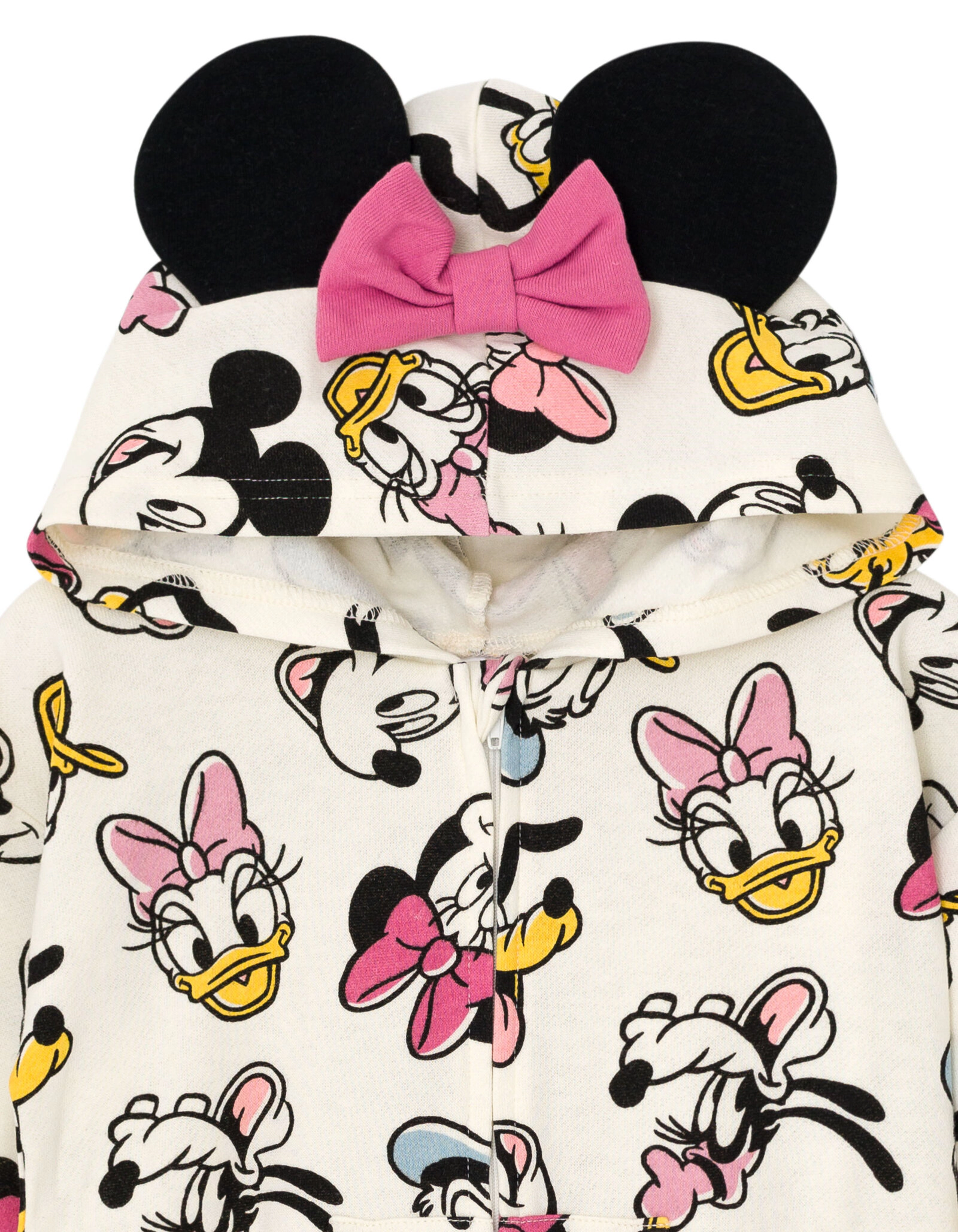 Disney Mickey Mouse & Friends Girls' Cosplay Hooded Fleece One Piece