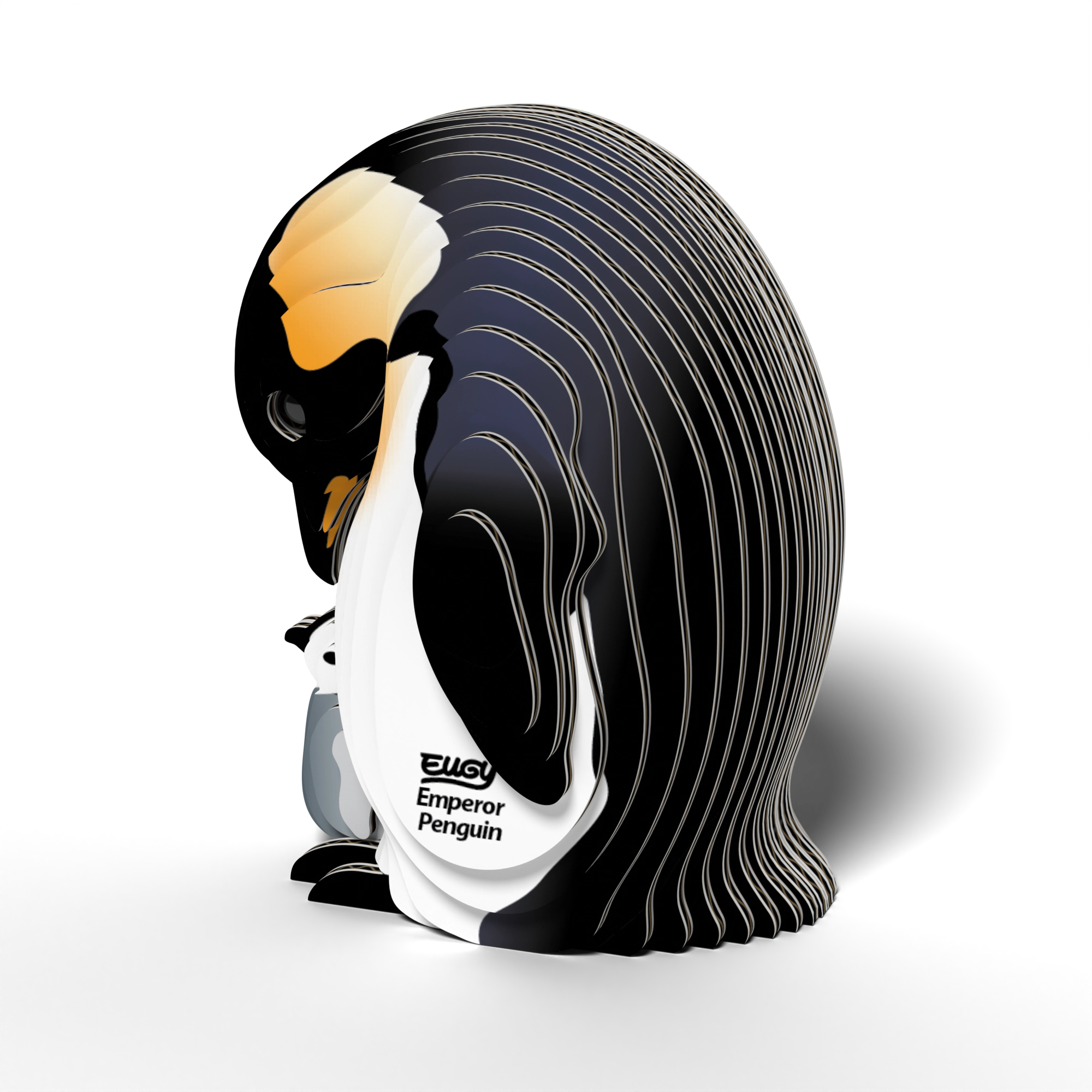 EUGY Emperor Penguin 3D Puzzle - contains 30 puzzle pieces