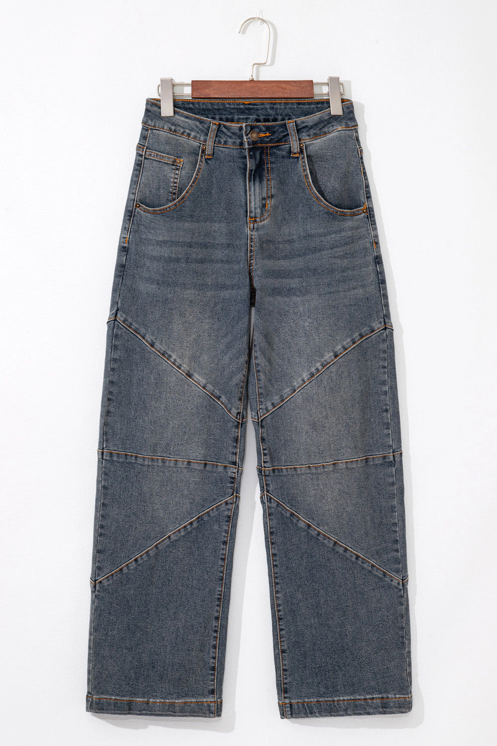 Threaded Pear Women's Alaya Straight High Waist Jeans