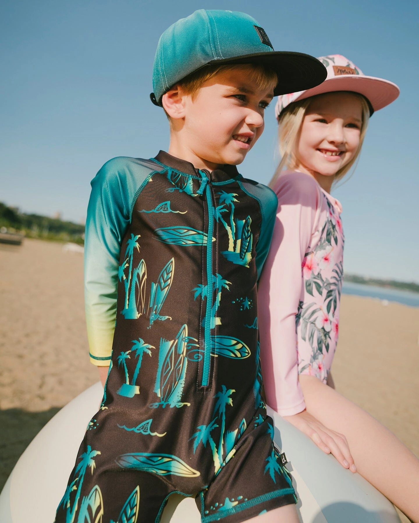 Deux par Deux Boys Cap To Gradient