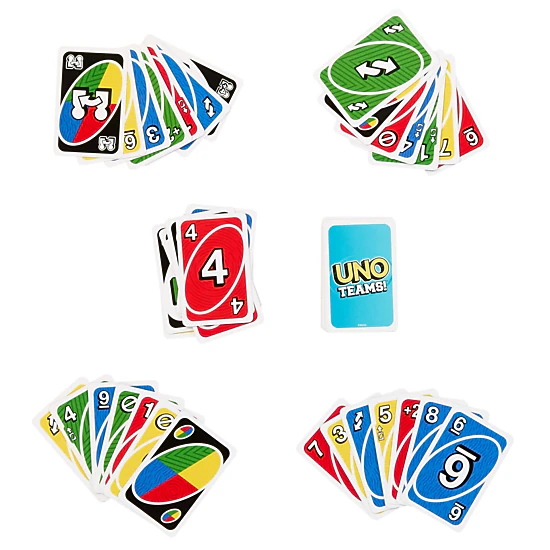 UNO Teams Collaborative Card Game - 112-Card Edition