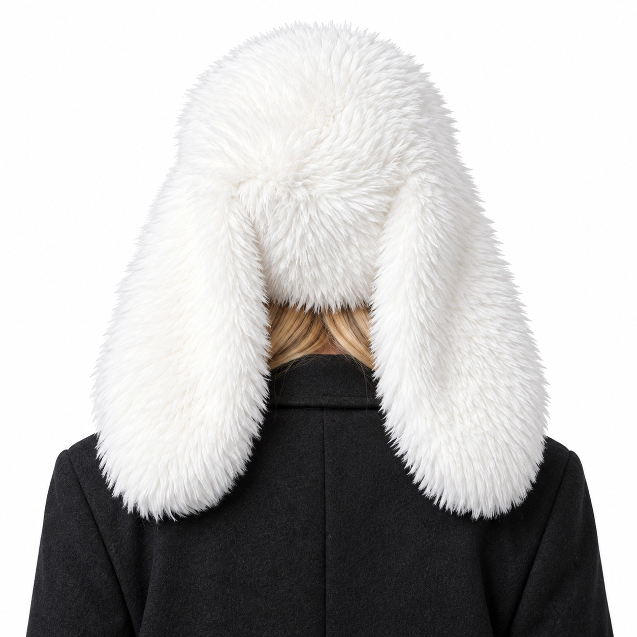 Anna-Kaci Womens Faux Fur Trapper Hat Long Ear Flaps Plush Winter Hat