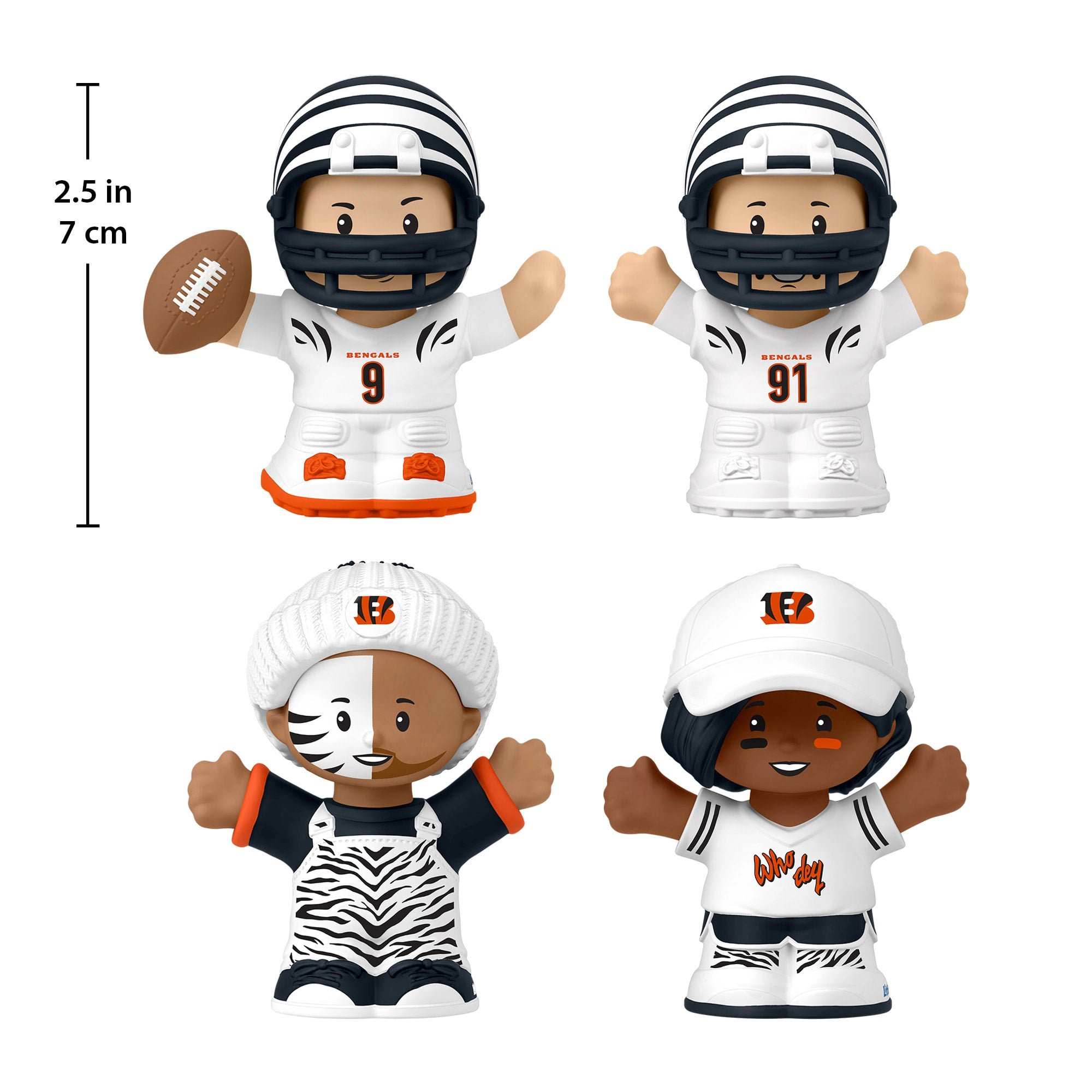 Fisher-Price Little People Cincinnati Bengals Fanatics Collector - NFL Series 2