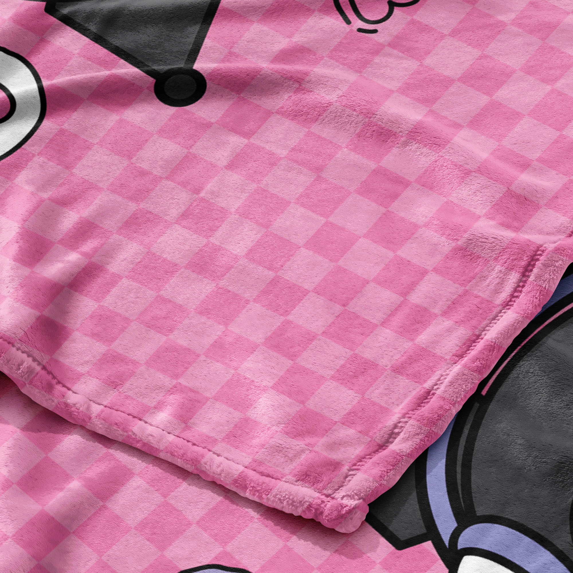 Sweet Home Collection Kids Pop Kuromi Micro Raschel Throw Blanket 46"x60"