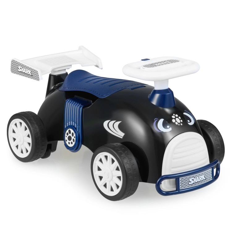 Hivvago Kids Ride On Car Sliding Toy with Music and Under-Seat Storage