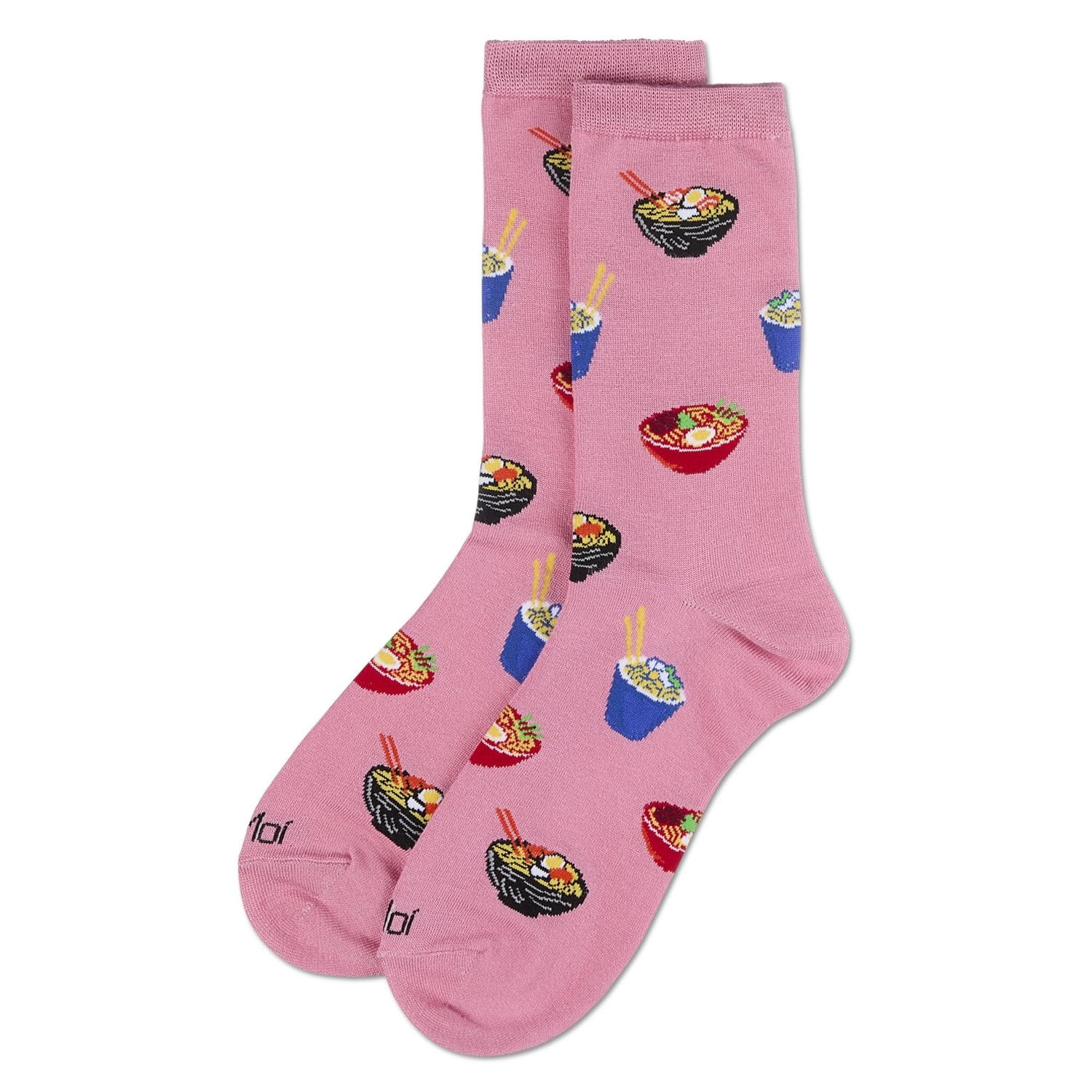 MeMoi Women's Ramen Rayon From Bamboo Crew Socks