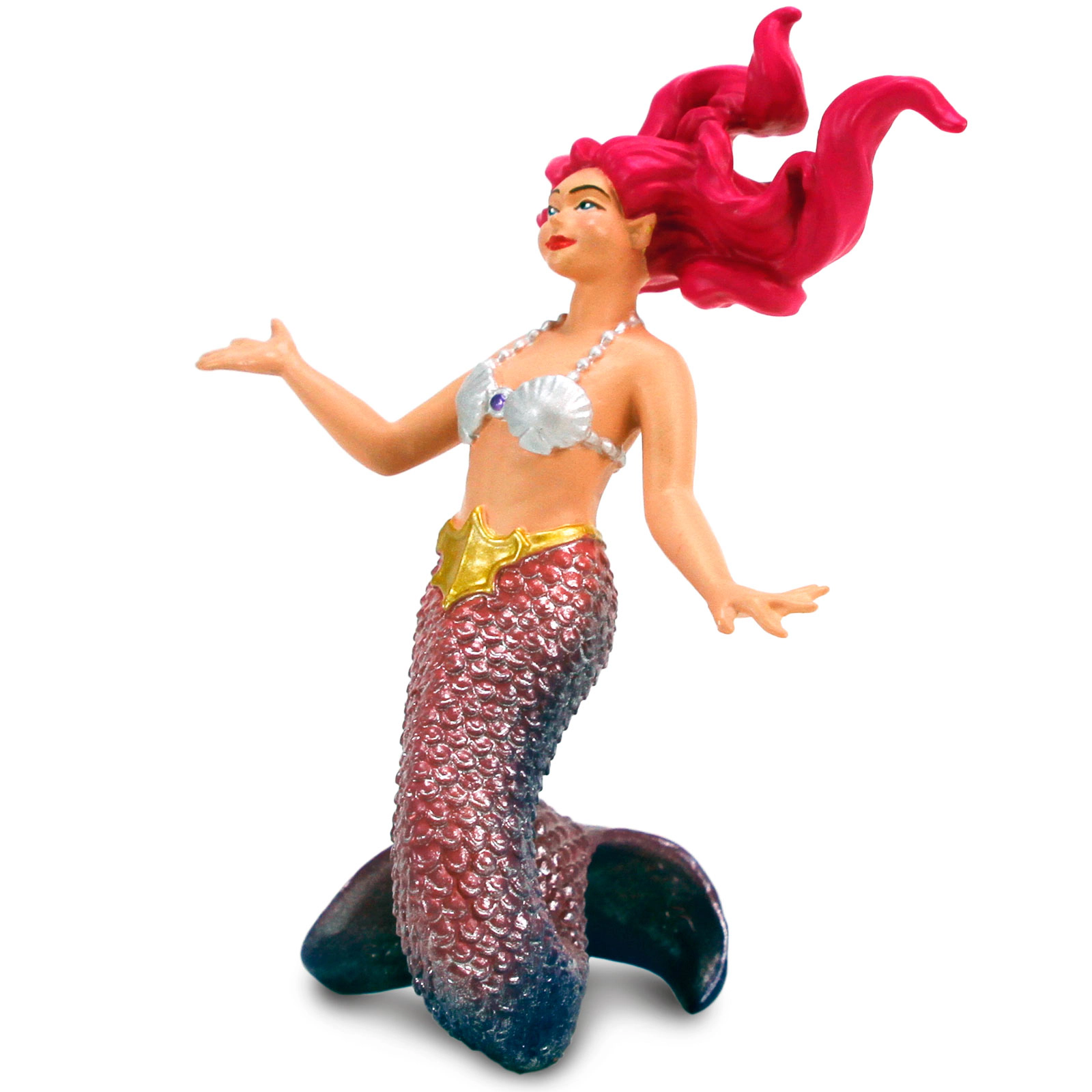Safari Ltd. - Pink-Haired Mermaid Kids Toy Figure