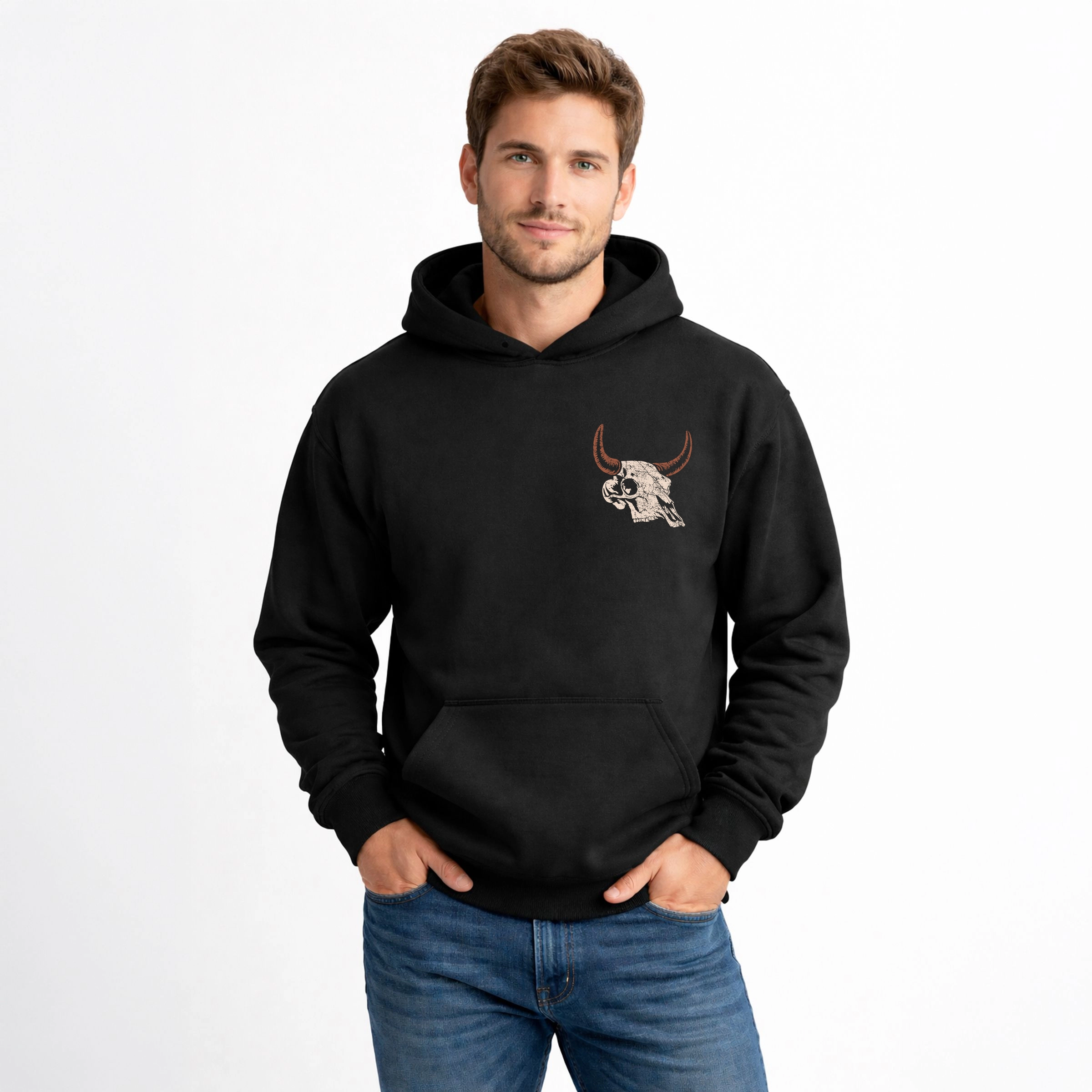 Simply Sage Market - Men's Graphic Hoodie Ride Hard Stay True