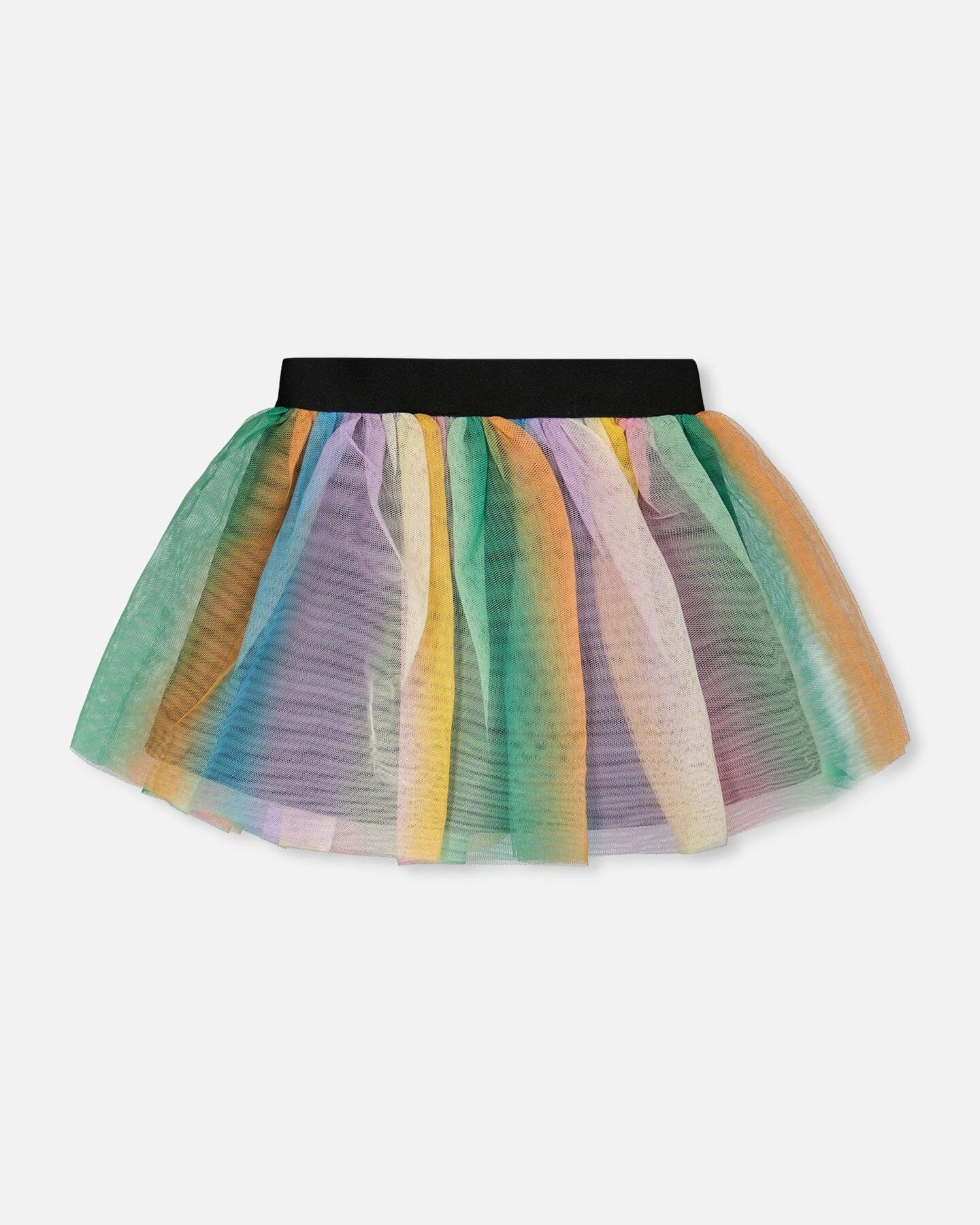 Deux par Girls Printed Mesh Skirt