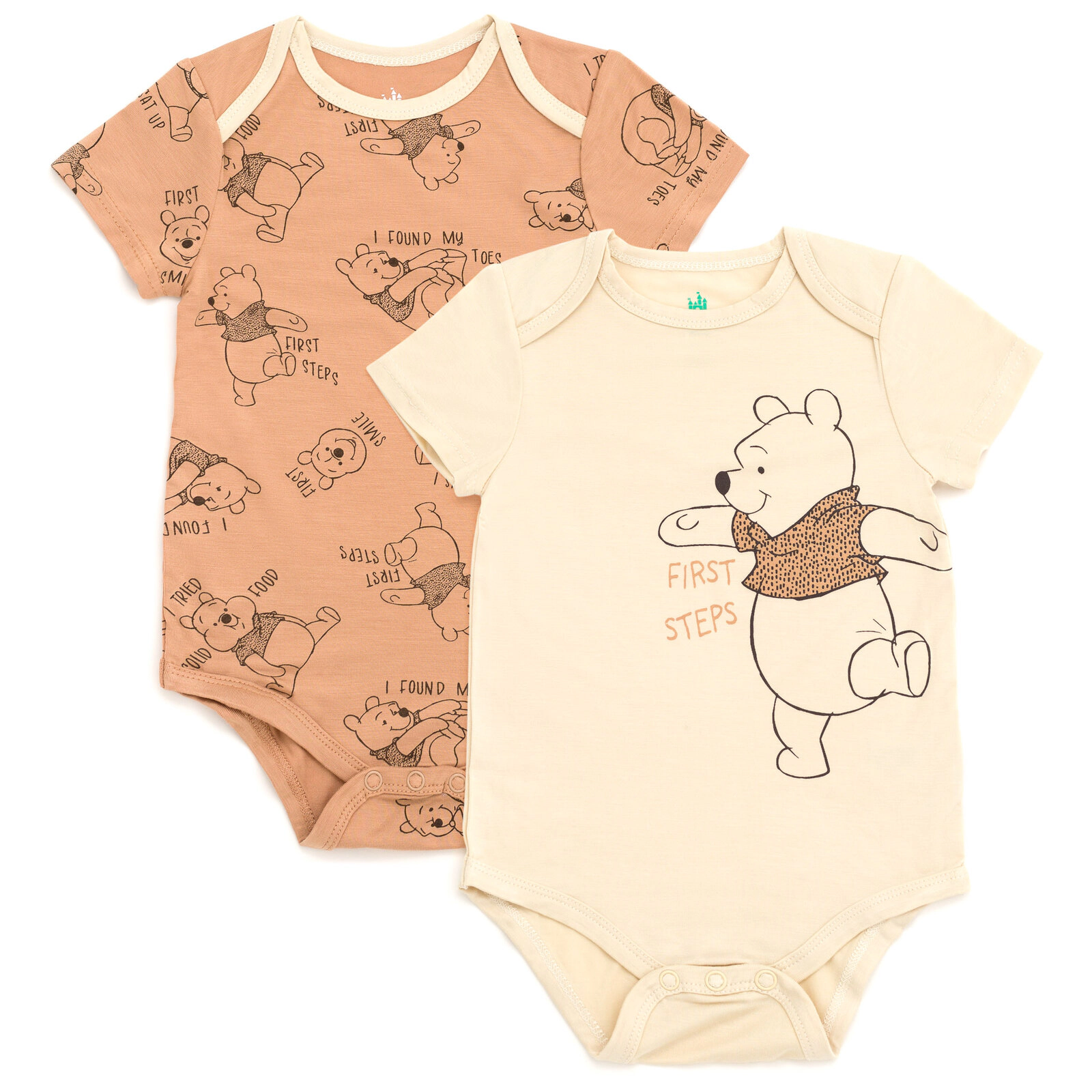 Disney Winnie the Pooh Baby One Piece Bodysuit Set