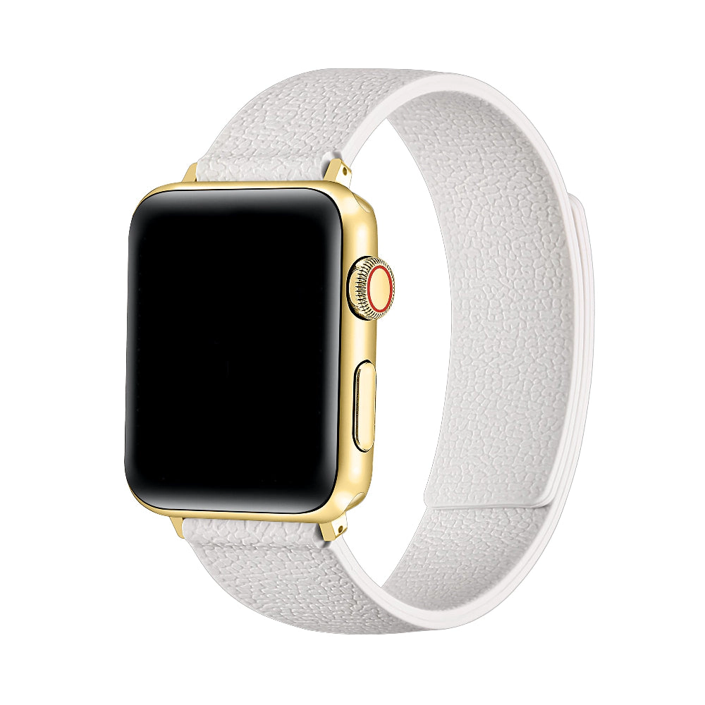 Posh Tech Unisex Lychee Magnetic Silicone Band for Apple Watch