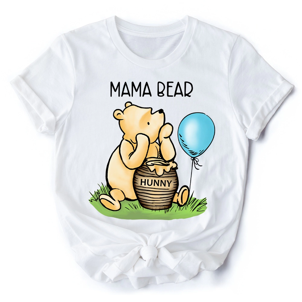 OrnamentallyYou Womens Charming Mama Bear Cute T-Shirt