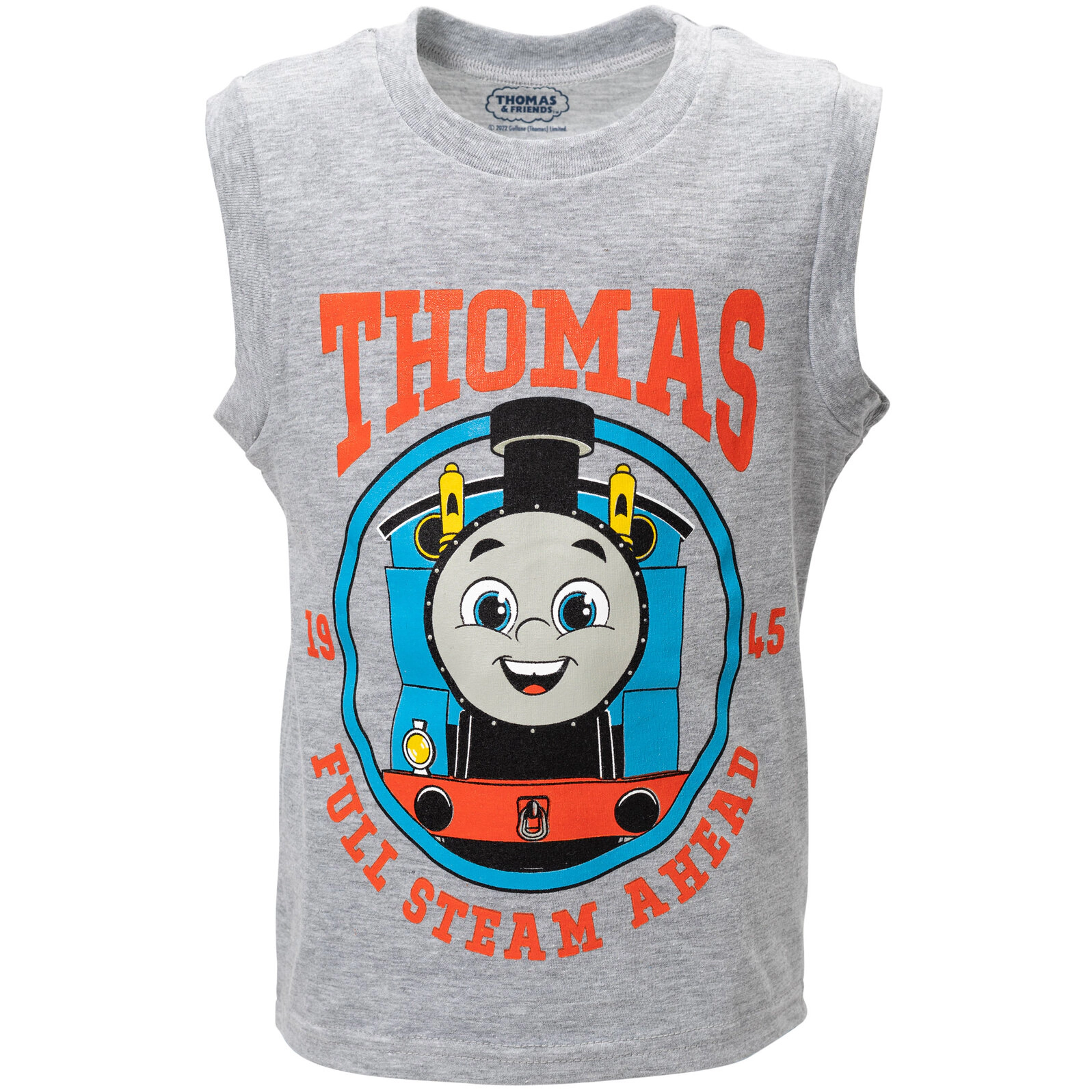 Thomas & Friends Boys' 3-Piece Tee Tank and Shorts Set