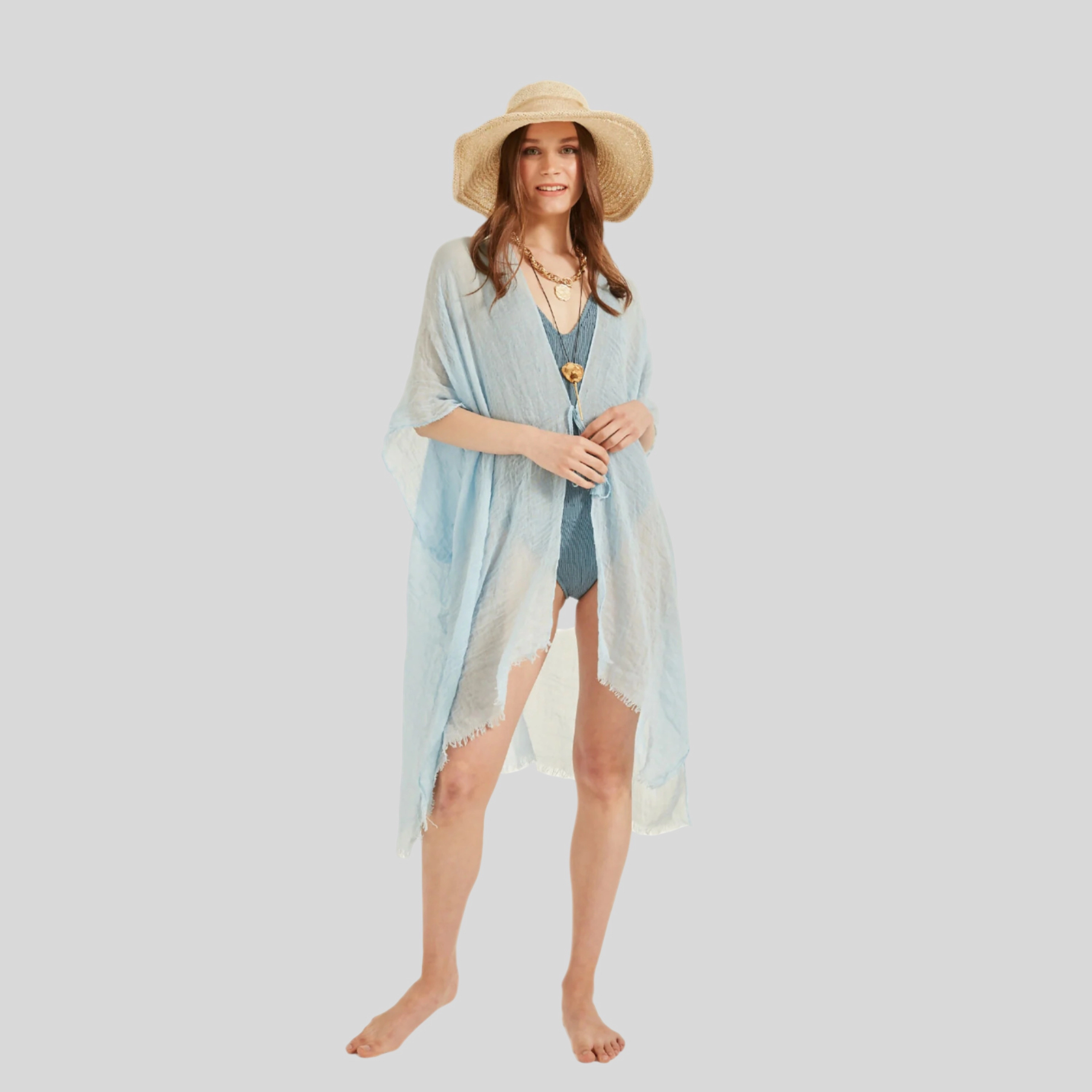 Wear Sierra Womens Lightweight Beach Cover -Up