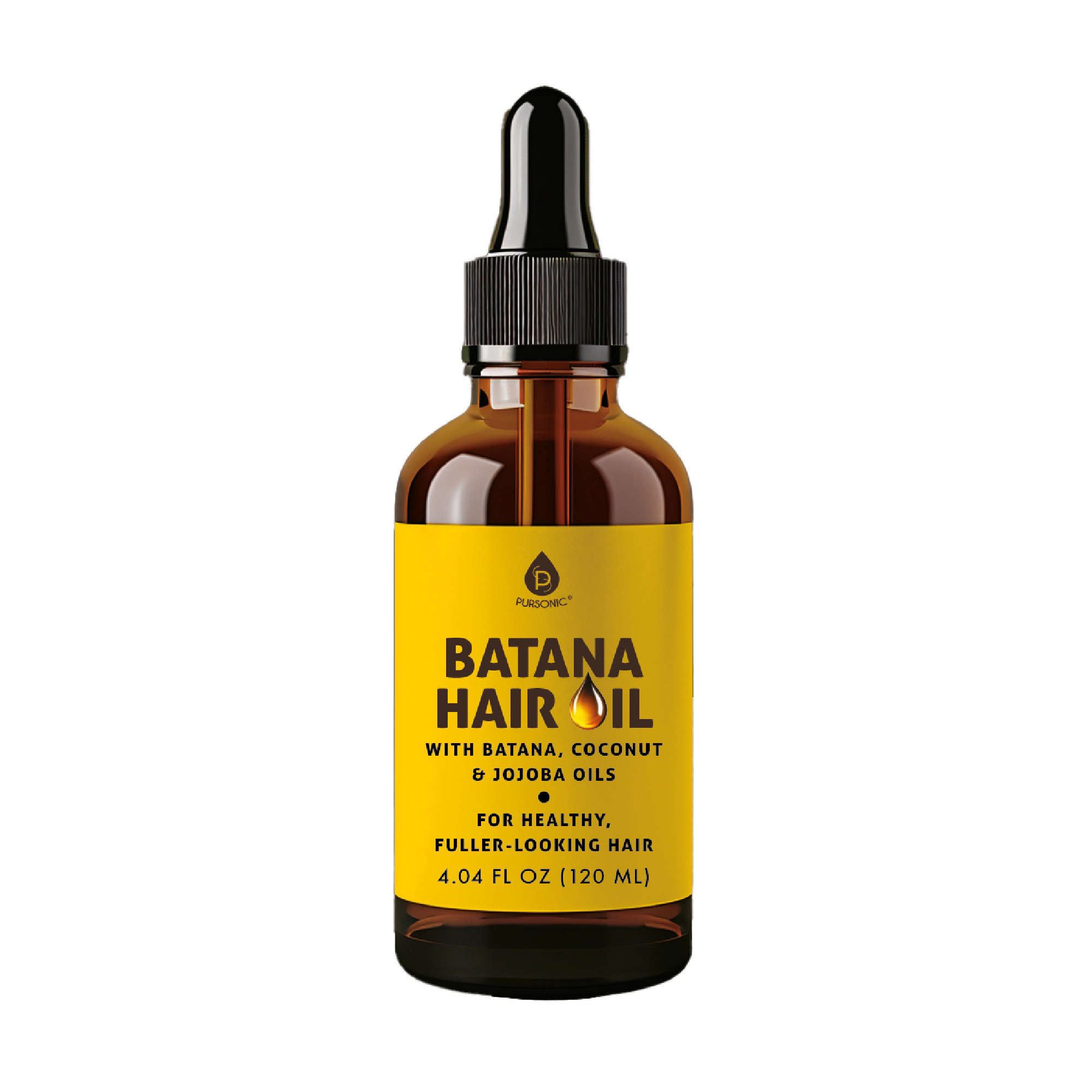 Pursonic Unisex Nourishing Batana Hair Oil – Batana, Coconut & Jojoba Oil Blend
