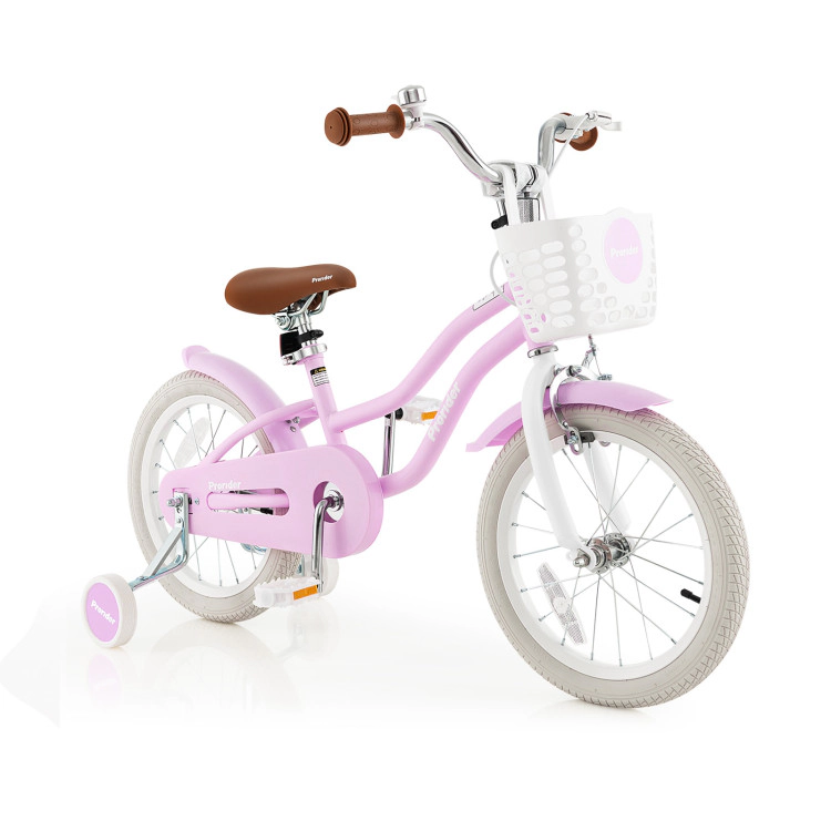 Hivvago Adjustable Kids Bike with 2 Brake System