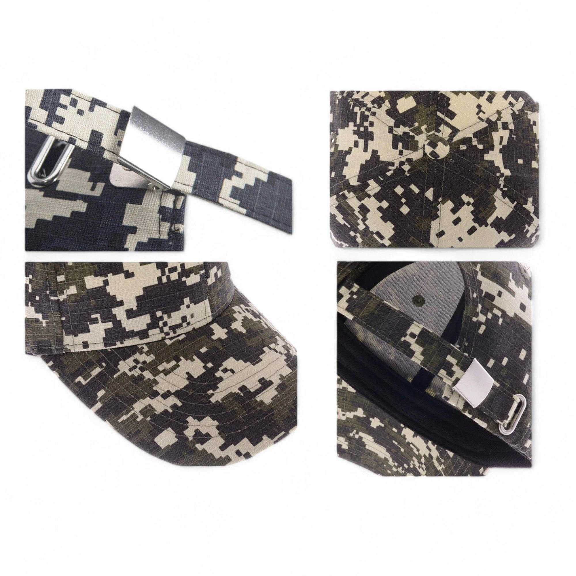 Anna-Kaci Women's Digital Camo Fashion Trendy Baseball Cap with Adjustable Fit and Breathable Fabric