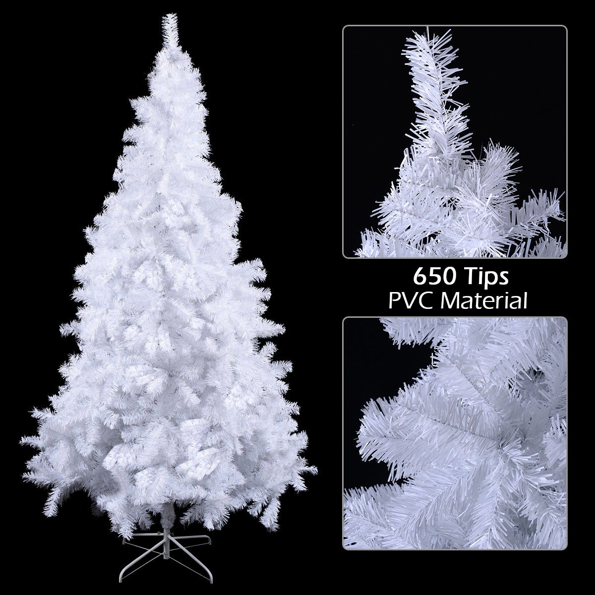 Costway Artificial 5/6Ft Christmas Tree Holiday Indoor Outdoor
