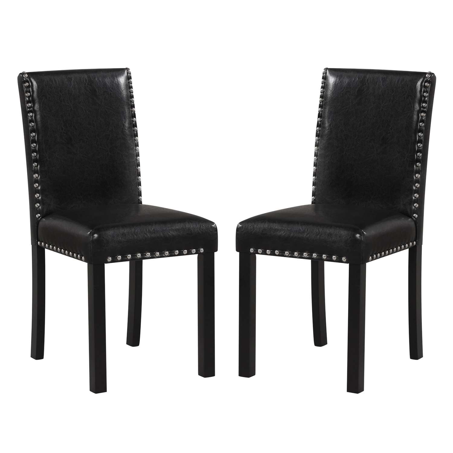 LJG Dining Chairs with Solid Rubber and Wood Legs
