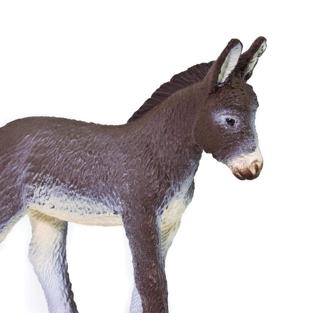 Safari Ltd. - Donkey Foal Kids Toy Figure