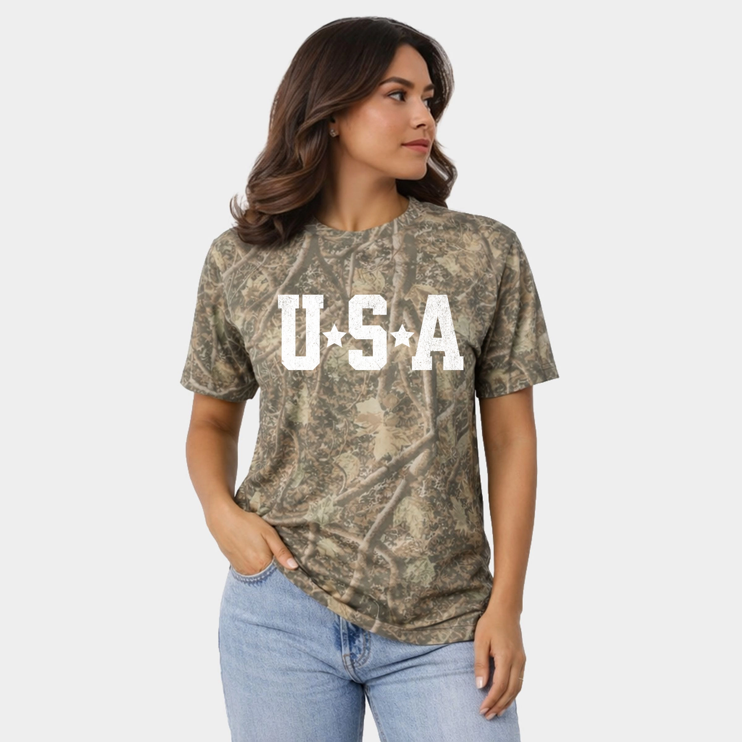 Simply Sage Market - USA Stars Women's Heavyweight Crew