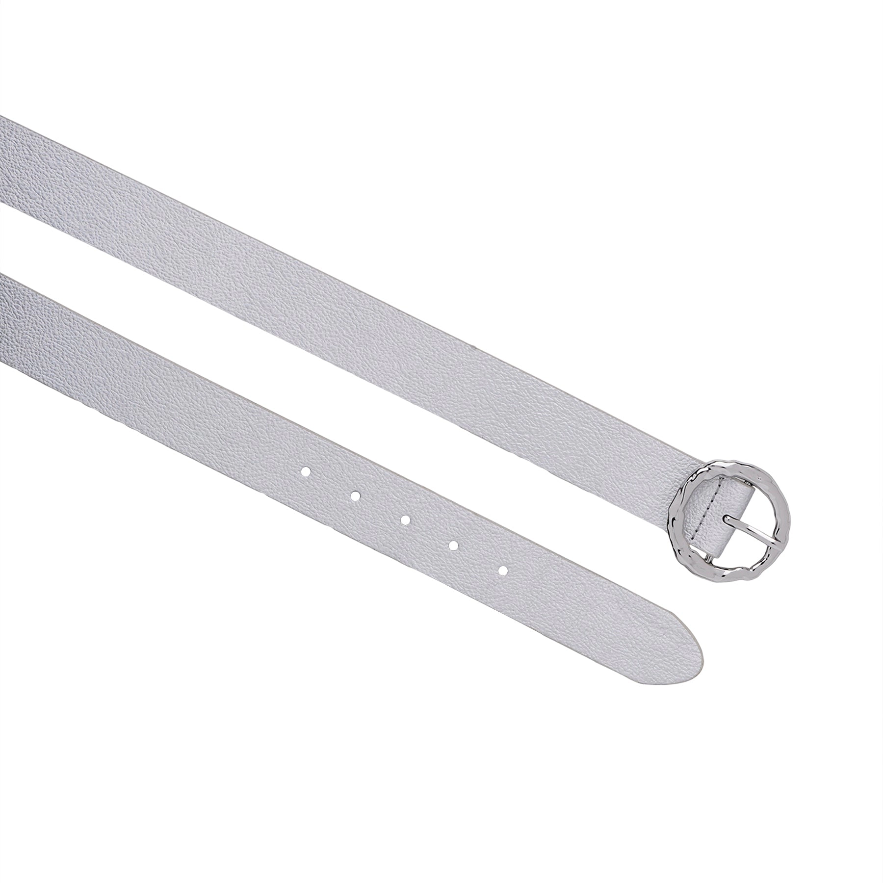 AGP PARIS Womens Wide Shiny Belt