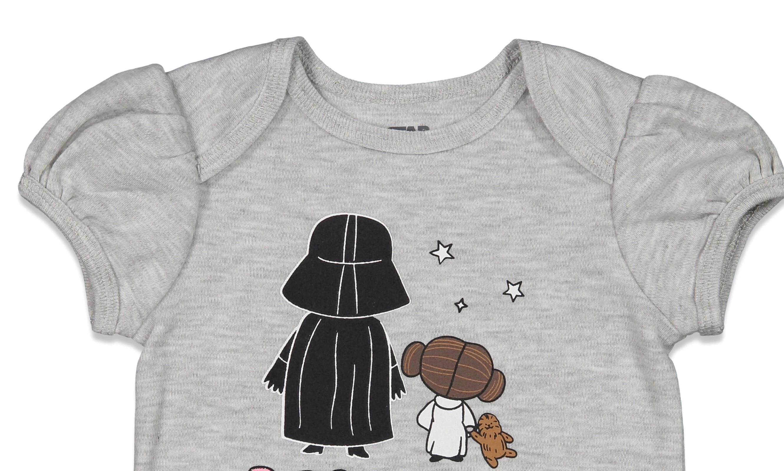Star Wars Darth Vader Baby Girls' One Piece Bodysuit