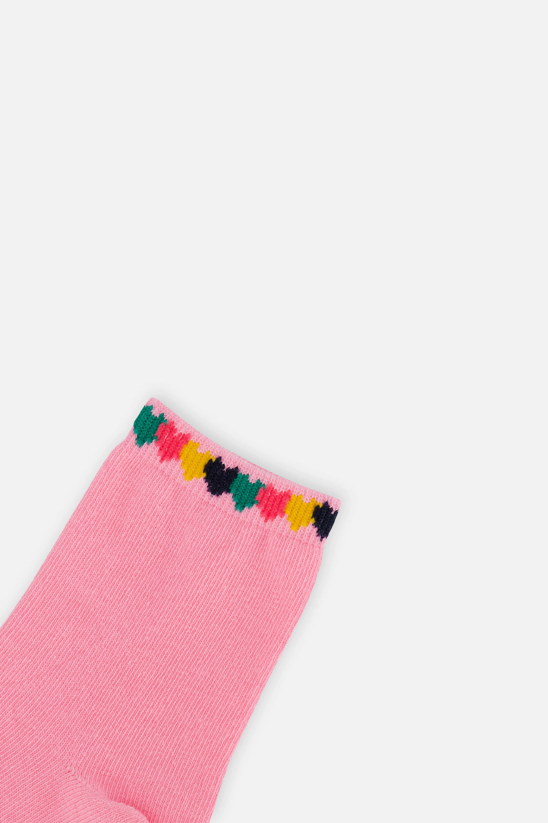 Deux par Girls Ribbed Heart Socks (3 Pairs)