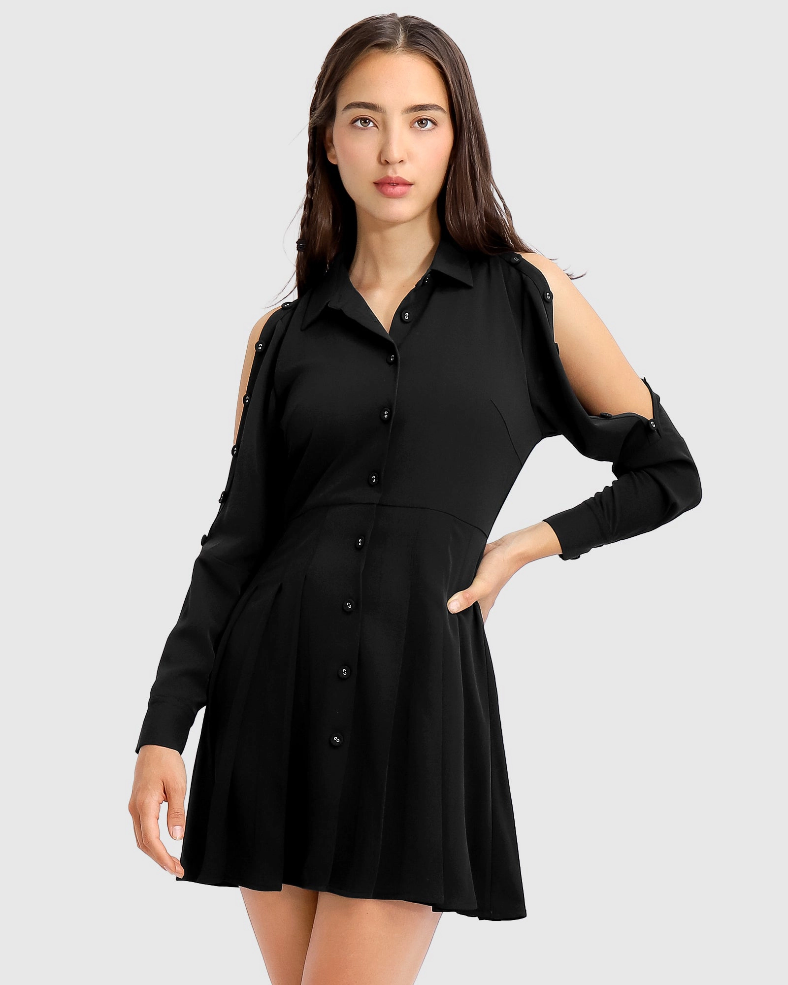 Belle & Bloom Womens Boy Meets Girl Mini Dress