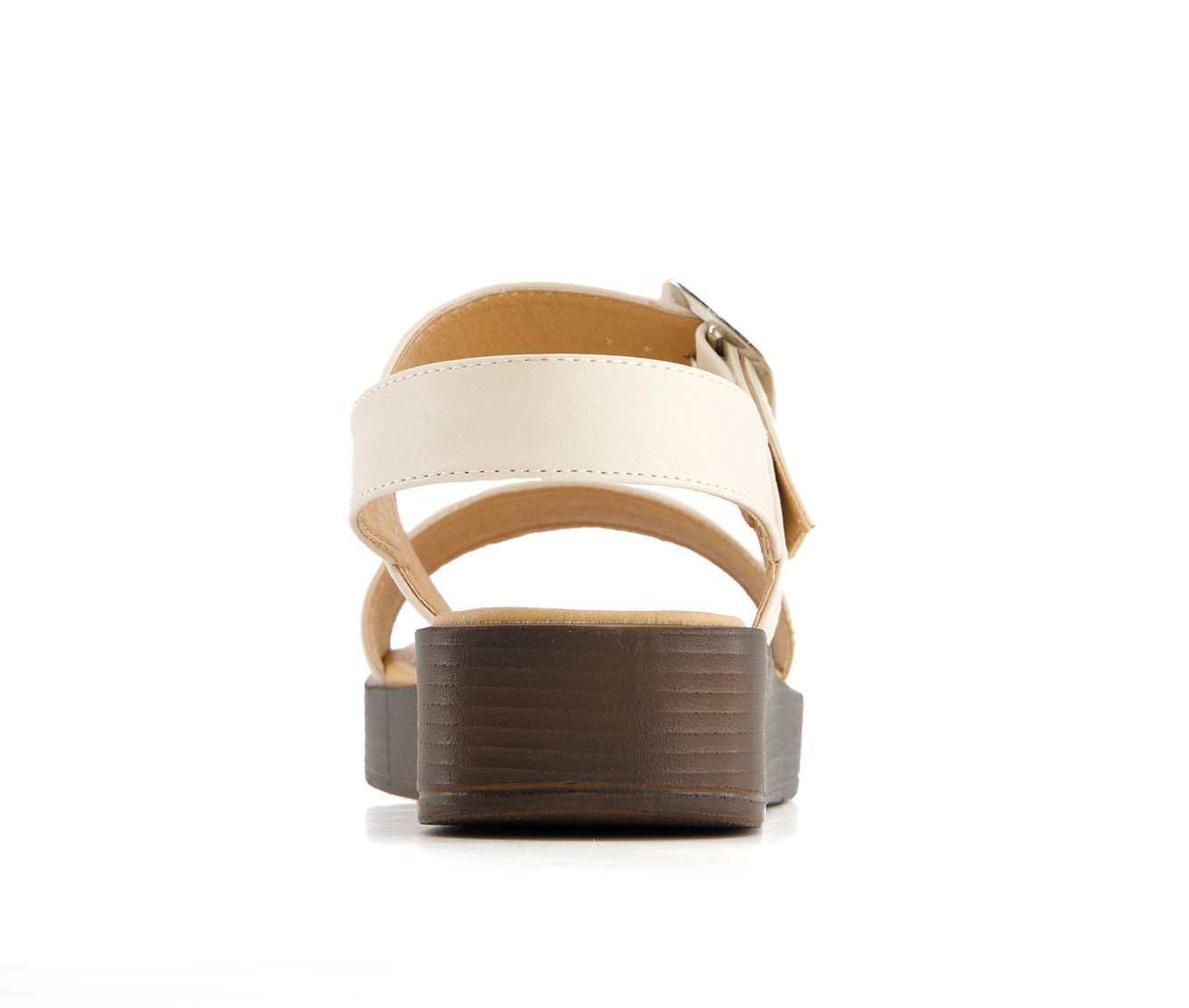 Andrea Womens Comfort Buckle Strap Sandals