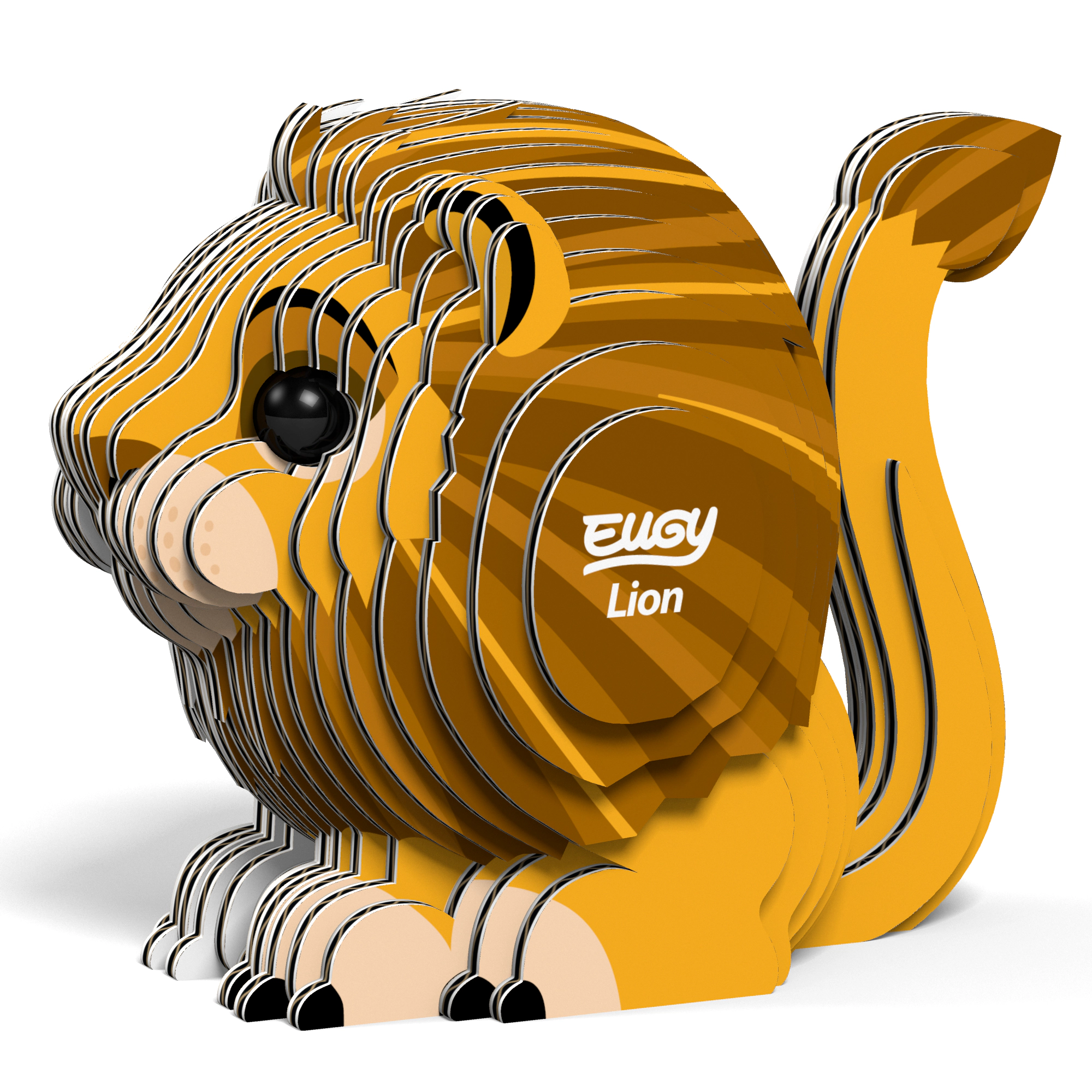 EUGY Lion 3D Puzzle - contains 24 puzzle pieces