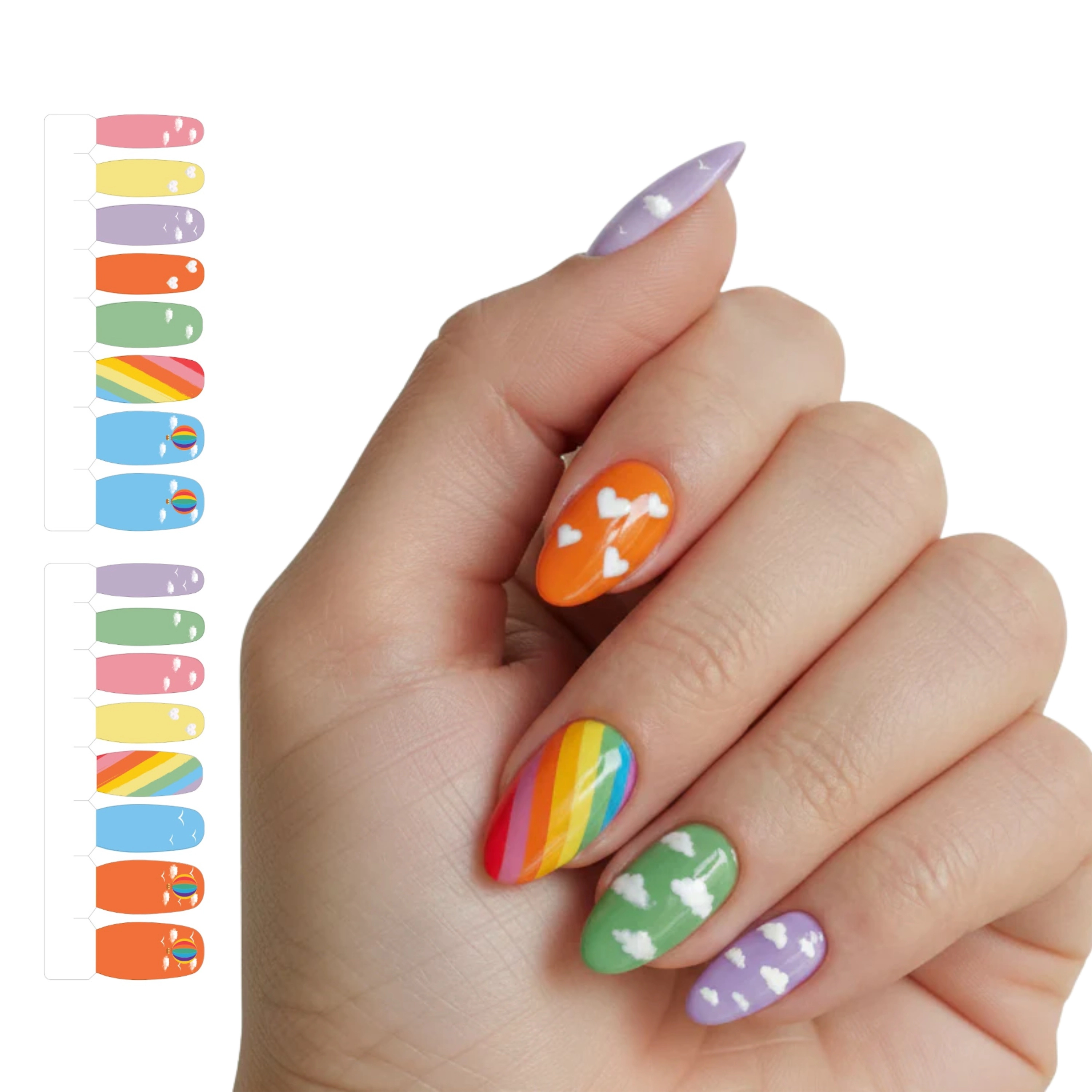 XPNail Women's Nail Polish Strips Loft 16ct
