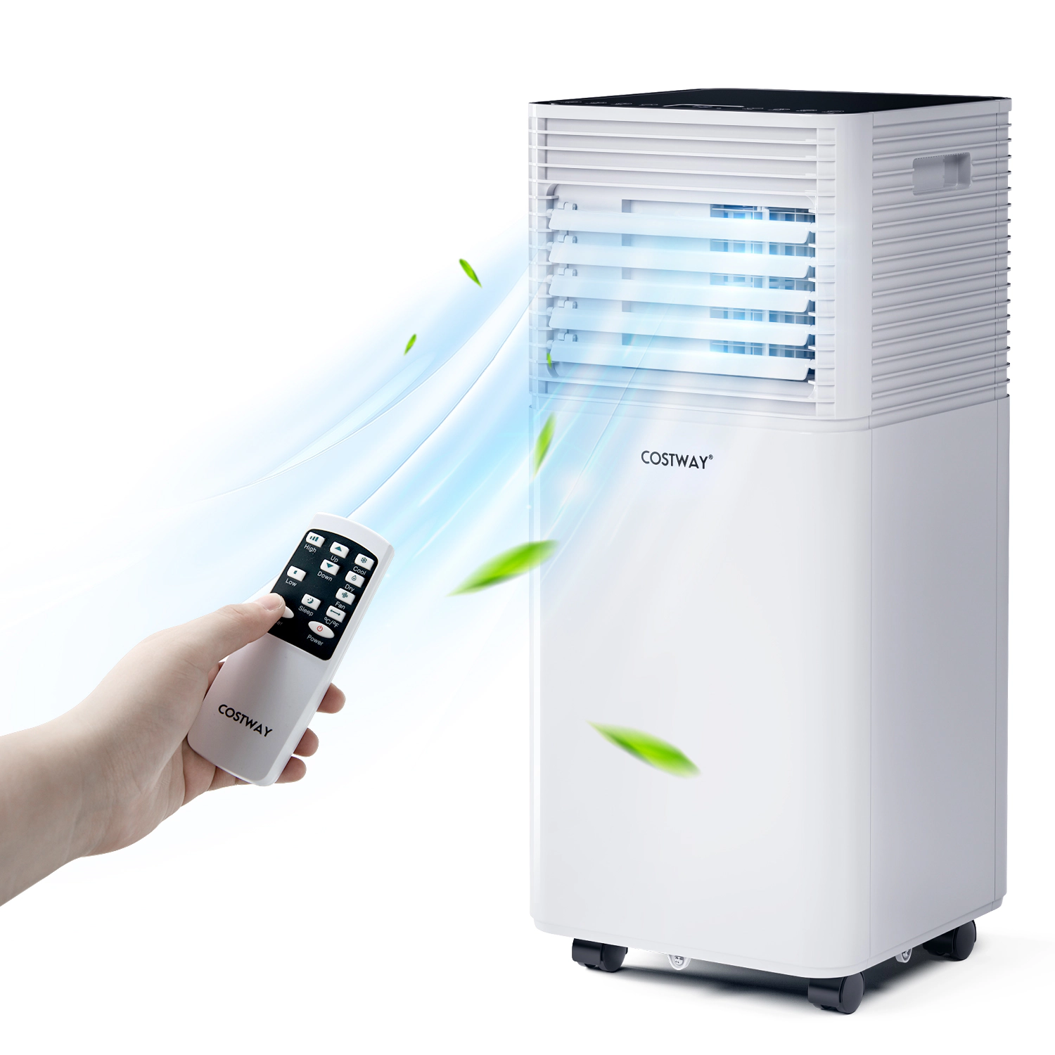LJG 10000 BTU Air Cooler with Fan and Dehumidifier Mode
