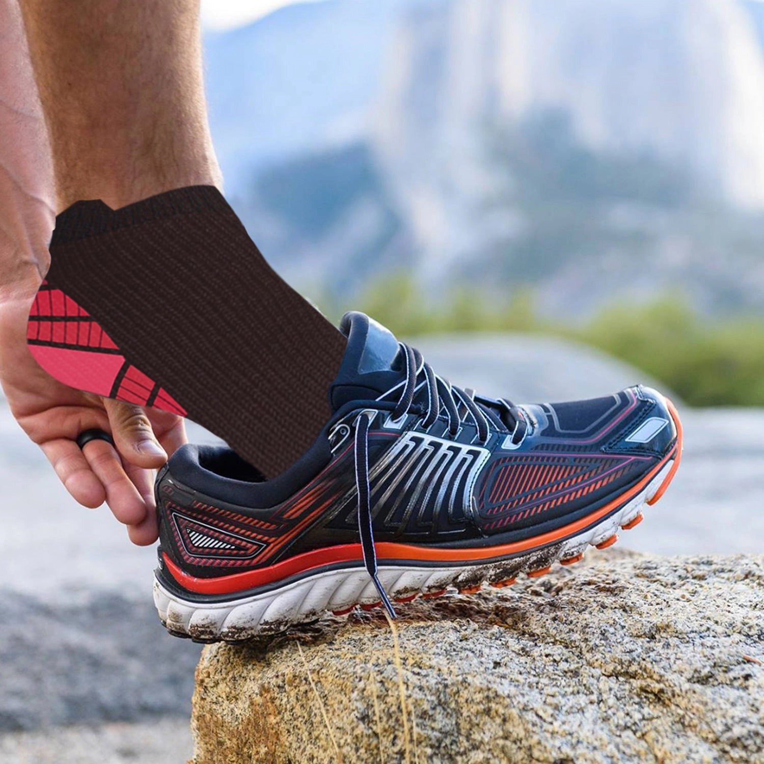 Extreme Fit Compression Socks - Ankle High For Running