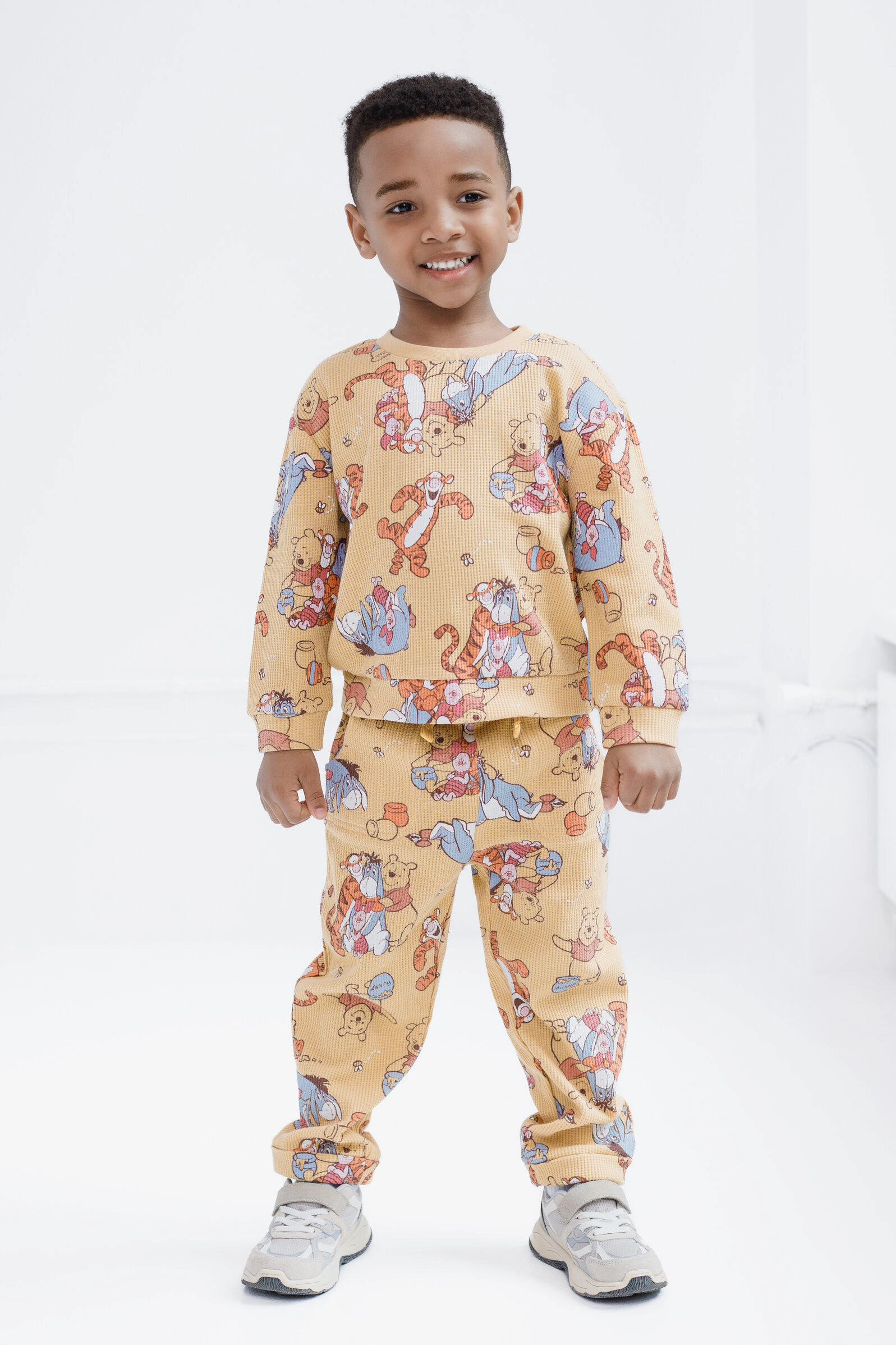 Disney Winnie the Pooh Boys' 2-Piece Sweatshirt and Pants Set