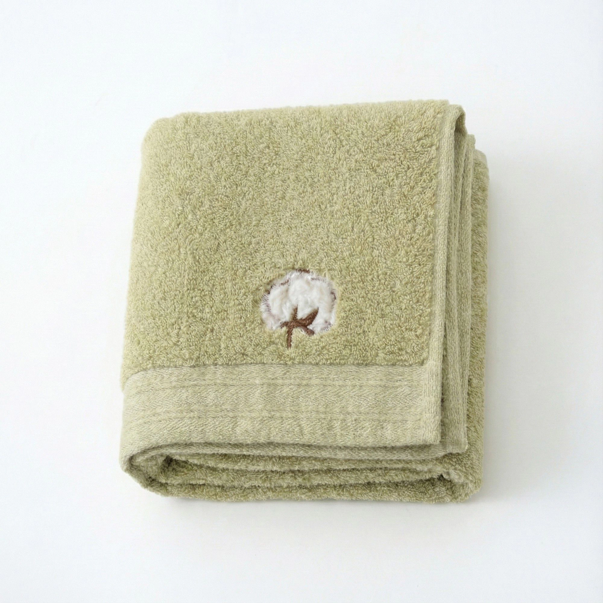 Alilang Women 3 Pack Cotton Hand Towels Soft Absorbent Terry with Embroidered Detail