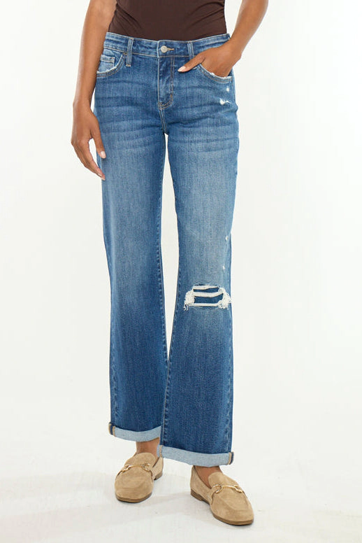Bianca Essentials Mid Rise True Straight